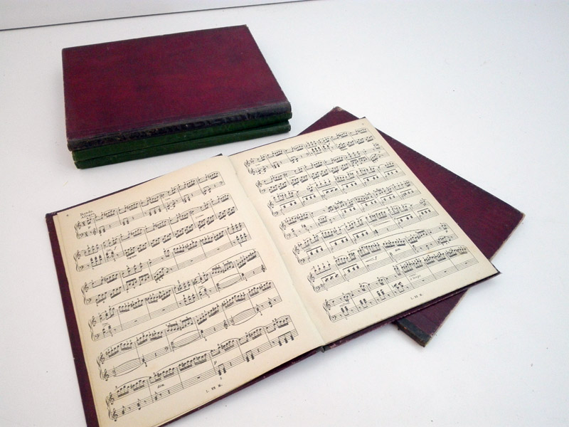 libro partitura musica carton papel consultar modelos cantidades